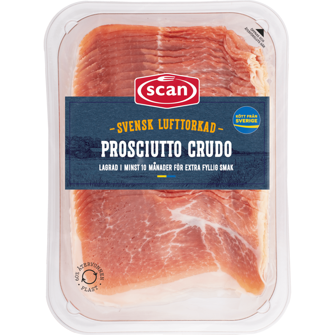 Prosciutto Crudo, skivad